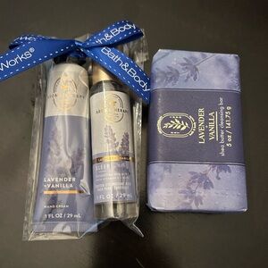 Bath & Body Works Lavender Vanilla Aromatherapy Set